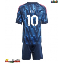 Camisa de Futebol Arsenal Eberechi Eze #10 Equipamento Secundário Infantil 2025-26 Manga Curta (+ Calças curtas)